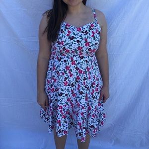 Old Navy White Floral Sundress